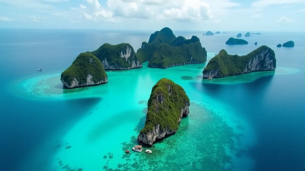 Reaching Wayag by Motor Yacht Charter